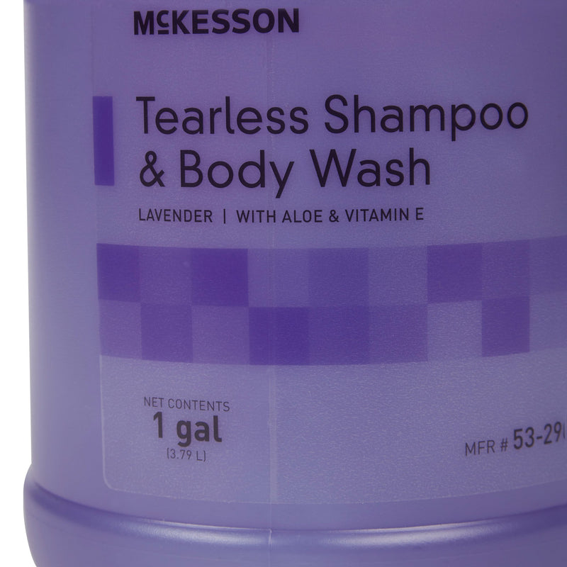 McKesson Tearless Shampoo and Body Wash 1 gal. Jug Lavender Scent (877034_CS) 4/CS