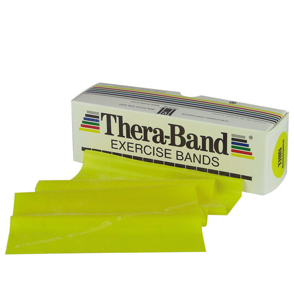 TheraBand® Exercise Resistance Band Yellow 5 Inch X 6 Yard X-Light Resistance (304468_EA) 1/EA