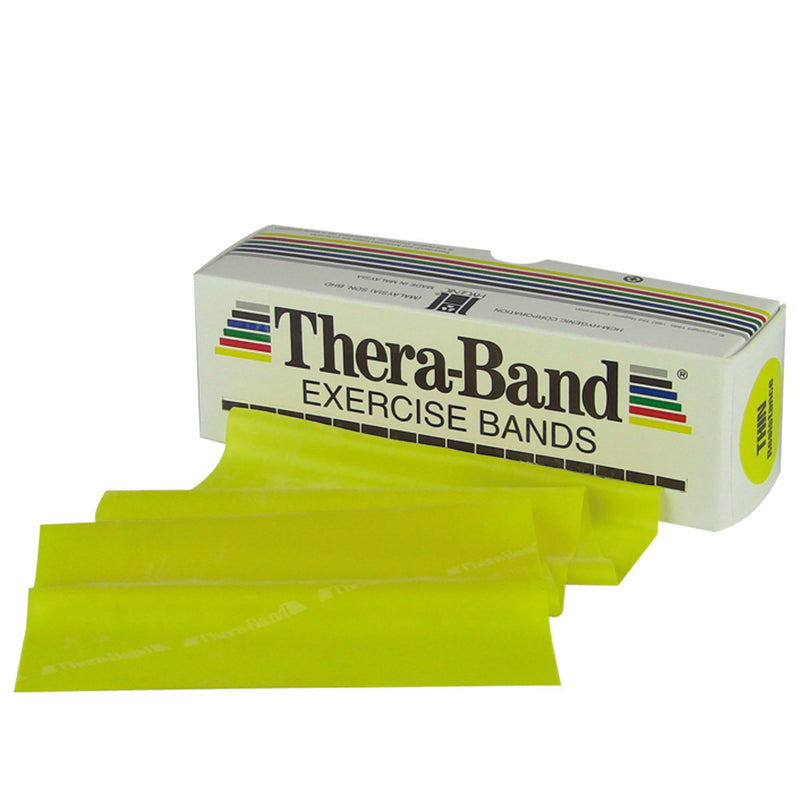 TheraBand® Exercise Resistance Band Yellow 5 Inch X 6 Yard X-Light Resistance (304468_EA) 1/EA