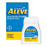 Aleve® Pain Relief 220 mg Strength Naproxen Sodium Tablet 90 per Bottle (1194964_BT) 1/BT
