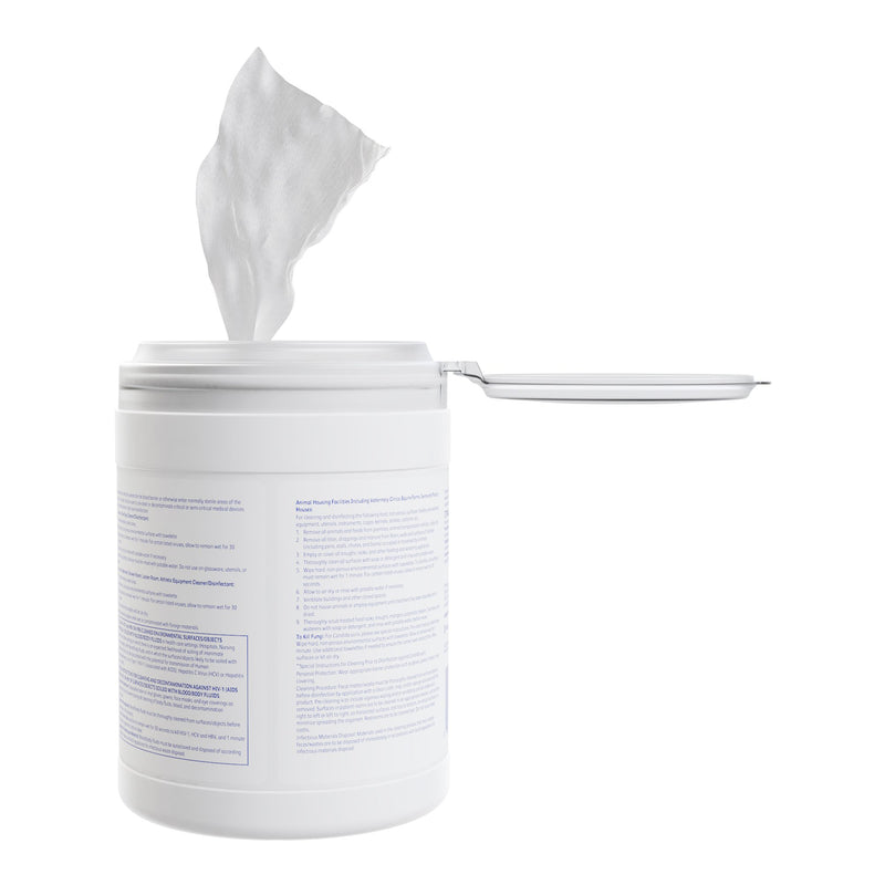 Oxivir® 1 Surface Disinfectant Cleaner Premoistened Broad Spectrum Manual Pull Wipe 160 Count Canister Scented NonSterile (1162531_CT) 1/CT
