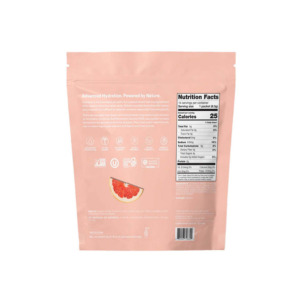 Cure® Oral Electrolyte Solution Grapefruit Flavor 8.3 Gram Electrolyte (1256709_CS) 168/CS