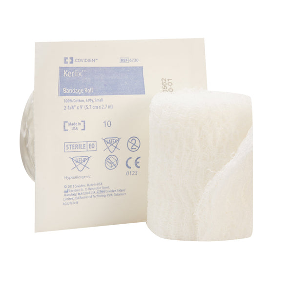 Kerlix™ Fluff Bandage Roll 2-1/4 Inch X 3 Yard 6-Ply Sterile 1 per Pouch (710816_EA) 1/EA