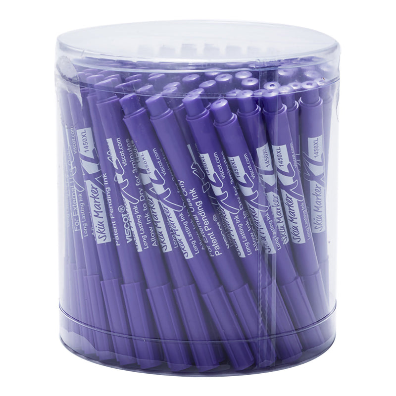 Viscot® XL Skin Marker Prep-Resistant Gentian Violet Ink NonSterile Mini Regular Tip (986795_CS) 1000/CS