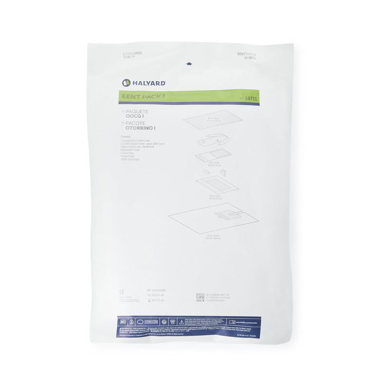 Halyard EENT Drape Pack Halyard (141306_CS) 5/CS