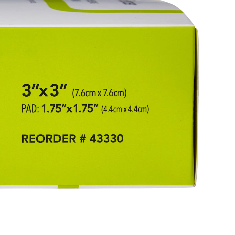 ComfortFoam™ Border Foam Dressing 3 X 3 Inch With Border Waterproof Backing Silicone Adhesive Square Sterile (946493_BX) 10/BX