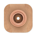New Image™ CeraPlus™ Ostomy Barrier Trim to Fit, Extended Wear Adhesive Tape Borders 57 mm Flange Red Code System Up to 1-1/2 Inch Opening (970806_EA) 1/EA