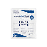 Dynarex® Instant Cold Pack General Purpose One Size Fits Most 4 X 5 Inch Plastic / Calcium Ammonium Nitrate / Water Disposable (876698_CS) 24/CS