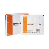 Covrsite Composite Dressing 4 X 4 Inch Square NonSterile Film Backing (363486_CS) 100/CS