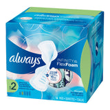 Always® Infinity with Flex Foam Feminine Pad Maxi with Wings Super Absorbency (1086785_BX) 16/BX