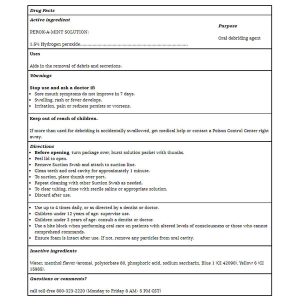 Toothette® Suction Swab Kit NonSterile (837484_CS) 200/CS