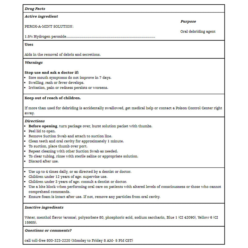 Toothette® Suction Swab Kit NonSterile (837484_CS) 200/CS