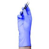 FLEXAL™ Nitrile Exam Glove Small NonSterile Nitrile Standard Cuff Length Textured Fingertips Blue Chemo Tested (780470_BX) 200/BX