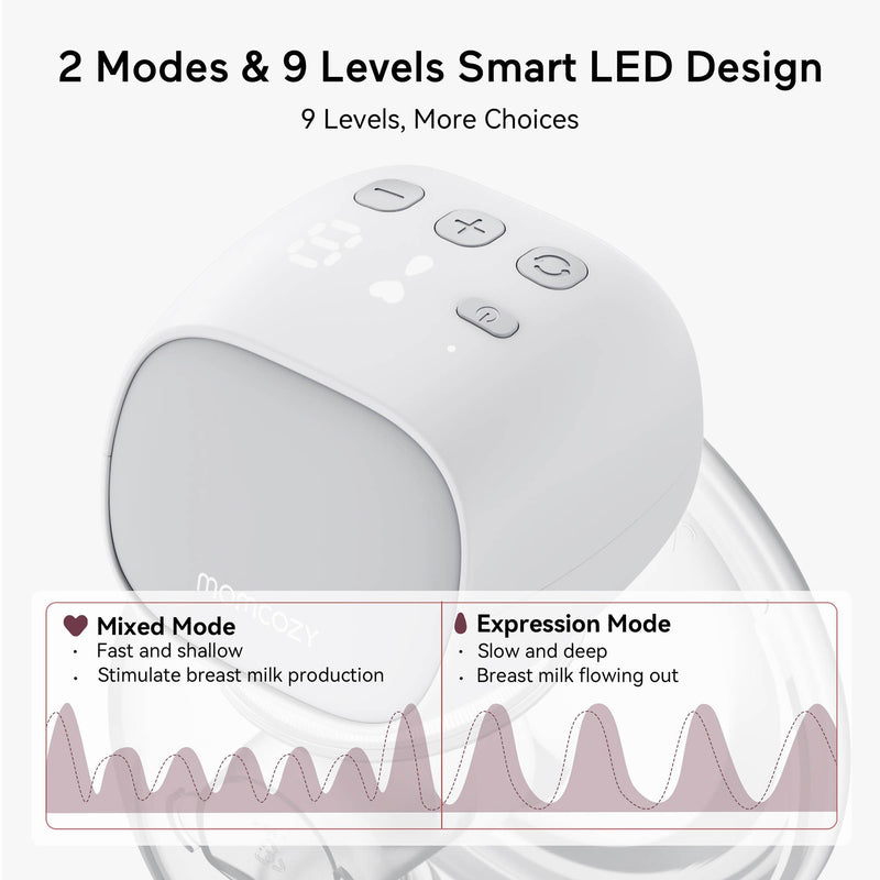 Momcozy S9 Pro-N Hands Free Double Electric Breast Pump Momcozy S9 Pro-N (1269781_EA) 1/EA