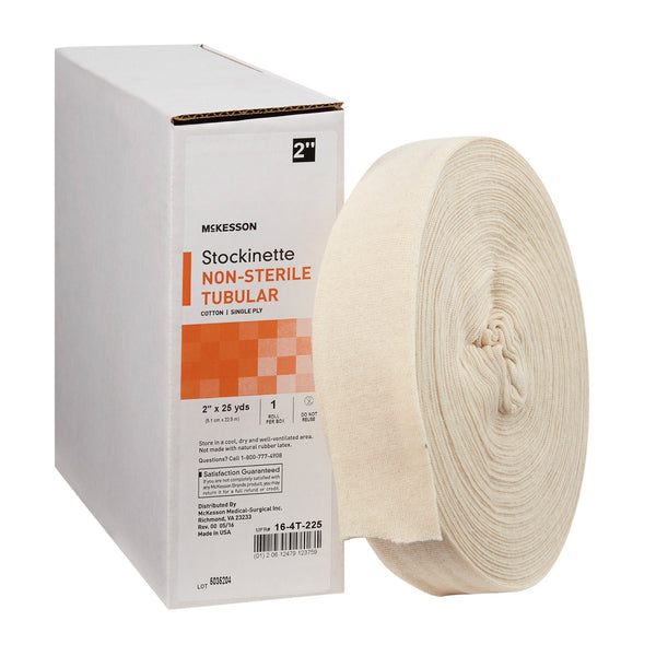 McKesson Stockinette Tubular 2 Inch X 25 Yard Cotton NonSterile (457629_RL) 1/RL