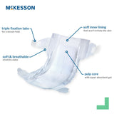 McKesson Unisex Baby Diaper Size 1 Disposable Heavy Absorbency (1144474_BG) 1/BG