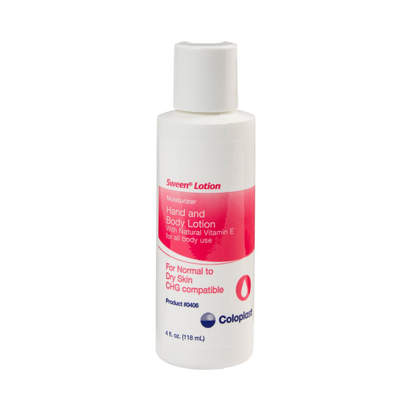 Sween® Lotion Hand and Body Moisturizer 4 oz. Bottle Scented Lotion CHG Compatible (678501_CS) 36/CS
