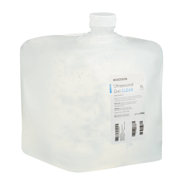 McKesson Ultrasound Gel High Viscosity 5 Liter Jug NonSterile (875484_EA) 1/EA