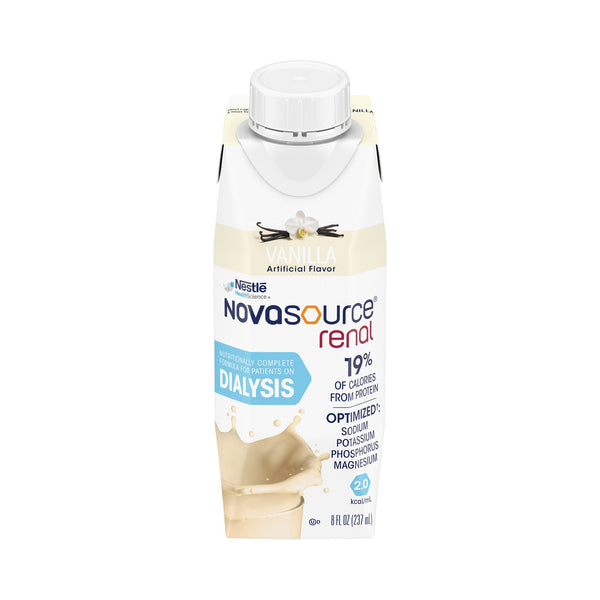 Novasource® Renal Oral Supplement Vanilla Flavor Liquid 8 oz. Carton (1178536_EA) 1/EA