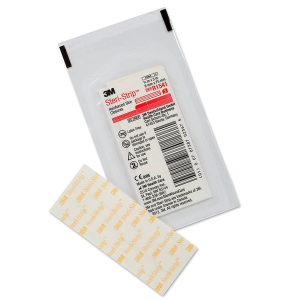 Steri-Strip™ Skin Closure Strip 1/4 X 3 Inch Nonwoven Material Reinforced Strip White (5780_BX) 50/BX