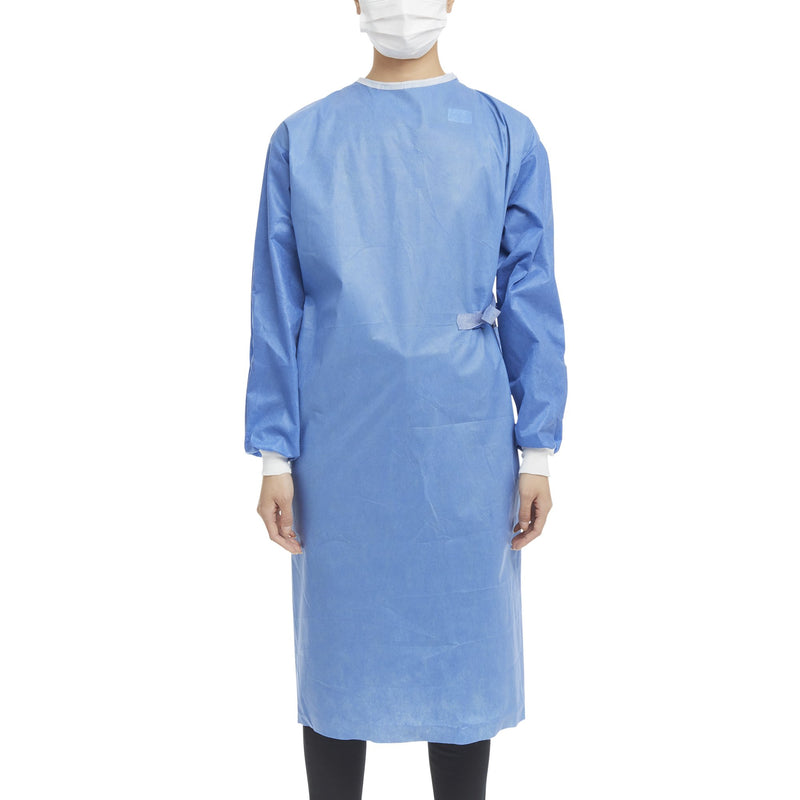 Astound® Non-Reinforced Surgical Gown with Towel Small / Medium Blue Sterile AAMI Level 3 Disposable (273632_EA) 1/EA