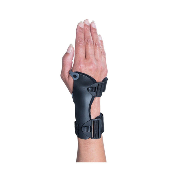 Ossur® Exoform® Carpal Tunnel Wrist Splint Low Profile Plastic / Nylon Right Hand Black / Blue / Gray Small (460848_EA) 1/EA