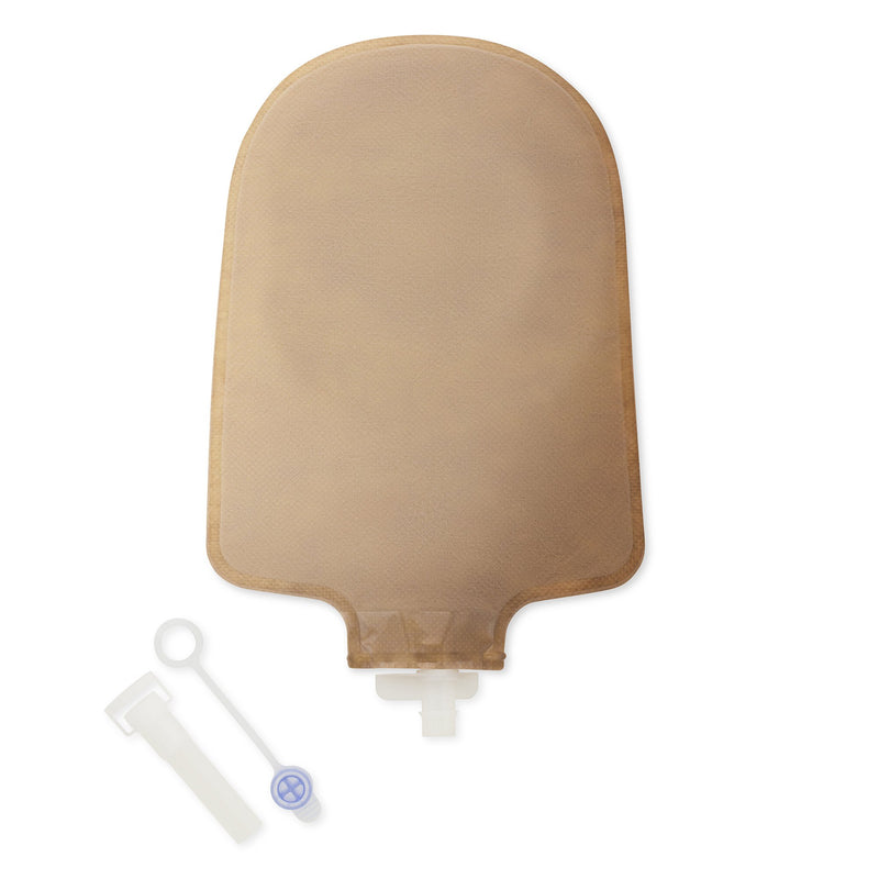 Premier™ Urostomy Pouch One-Piece System 9 Inch Length Convex, Pre-Cut 1-1/2 Inch Stoma Drainable (860676_BX) 5/BX