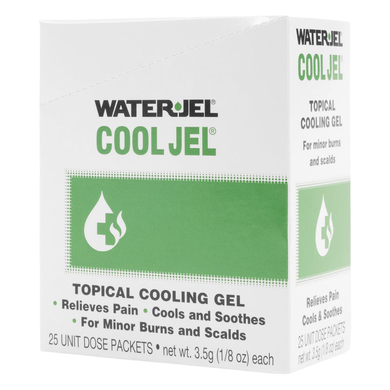 Water Jel® Cool Jel Burn Relief Tea Tree Oil / Glycerin Topical Gel 3.5 Gram Individual Packet (786414_BX) 25/BX
