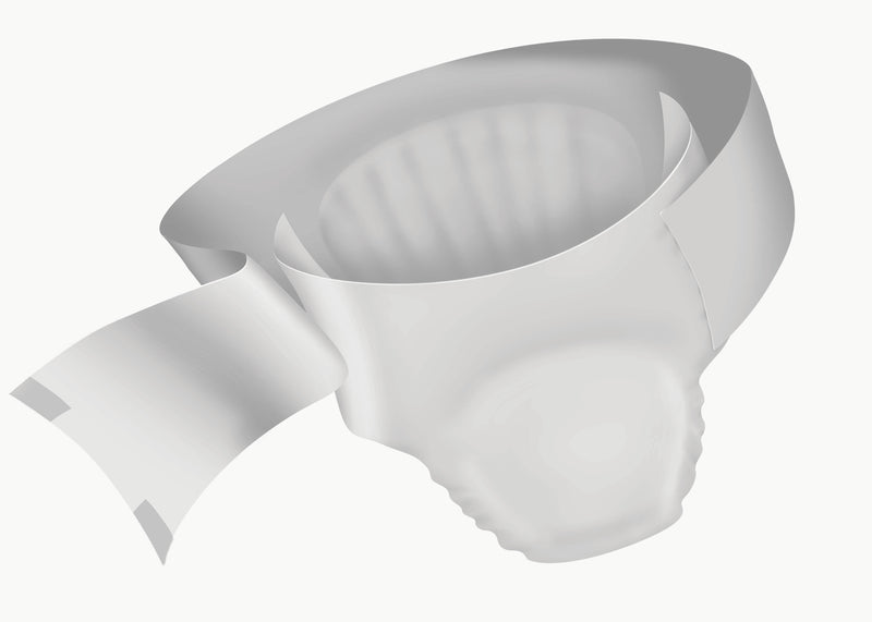 Prevail® Bariatric Unisex Adult Incontinence Brief Bariatric Size B Disposable Heavy Absorbency (707285_CS) 4/CS