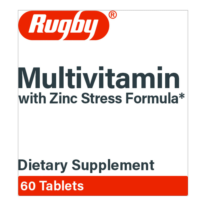 Zinc Stress Formula Multivitamin Supplement Vitamin C 500 mg Strength Tablet 60 per Bottle (1196023_BT) 1/BT