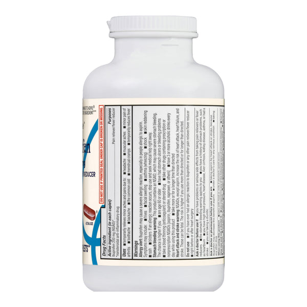 Foster & Thrive™ Pain Relief 200 mg Strength Ibuprofen Caplet 500 per Bottle (1238909_BT) 1/BT