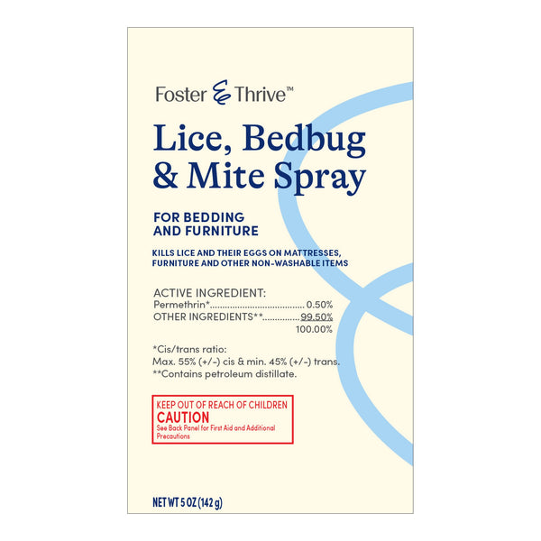 Foster & Thrive™ Lice Treatment for Durable Goods Aerosol Spray Liquid 5 oz. Can NonSterile (1238972_EA) 1/EA