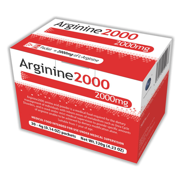 Arginine 2000 Oral Supplement Unflavored Powder 4 Gram Individual Packet (1137910_EA) 1/EA