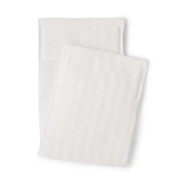 Contec® MicroCinch™ Cleanroom Wet / Dry Mop Pad White Microfiber Disposable (1135809_CS) 120/CS
