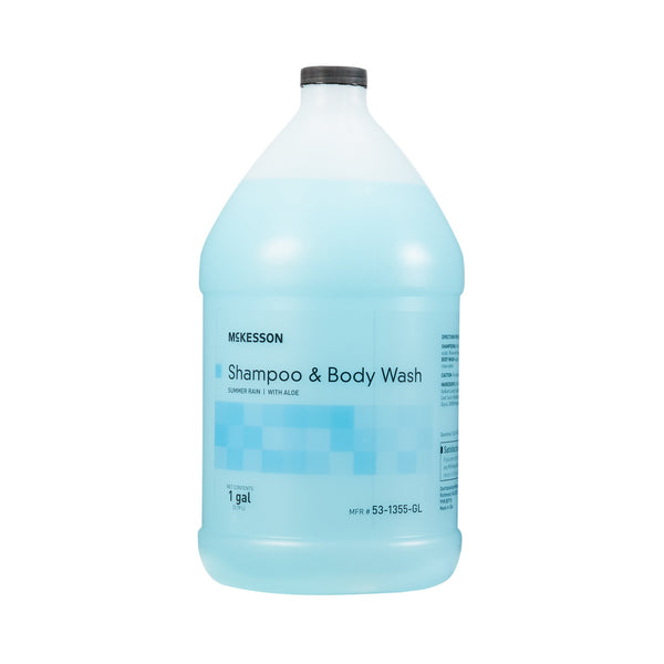 McKesson Shampoo and Body Wash 1 gal. Jug Summer Rain Scent (877019_EA) 1/EA
