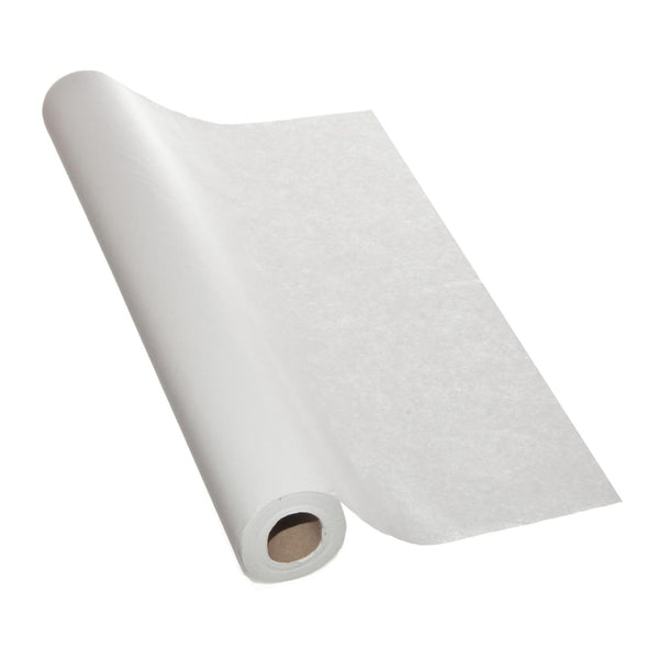 NovaPlus Table Paper 18 Inch Width 125 Foot Length White Crepe (1104193_CS) 12/CS