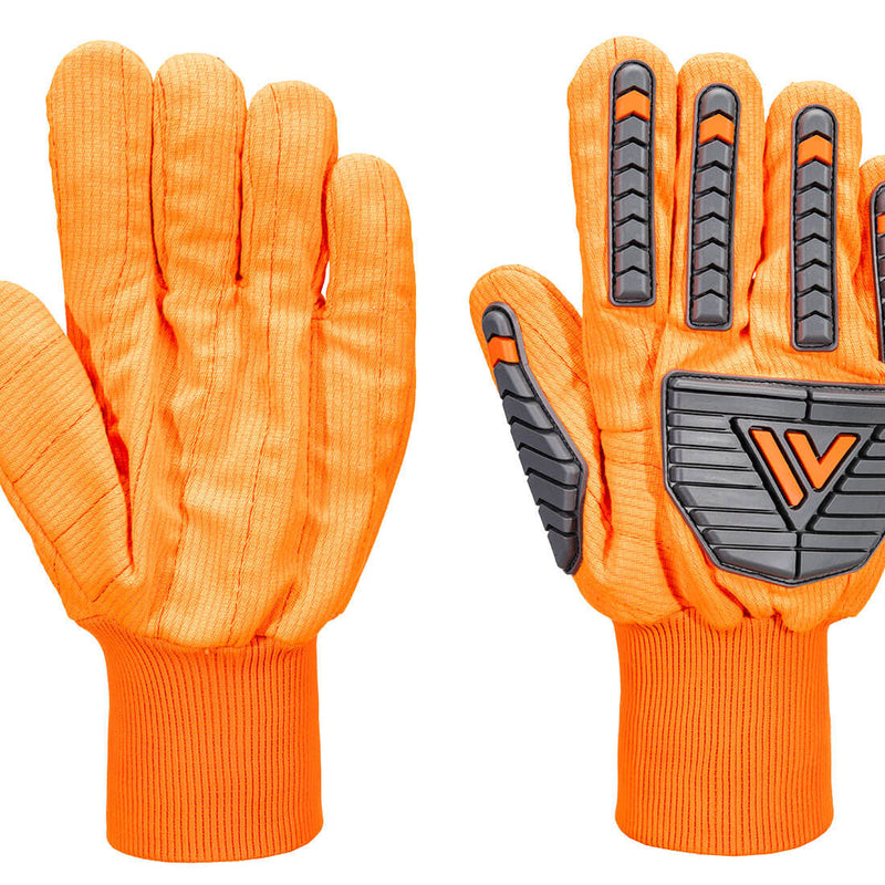 Portwest Impact A2 Cotton Hot Mill Multipack, Orange, Size XL (A060O1RXL) Pack of 12