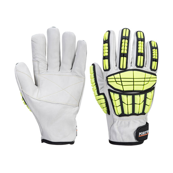 Portwest Impact Pro Cut Glove A6, Gray, Size M (A745GRRM) Each