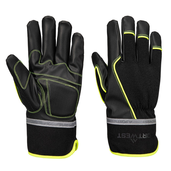 Portwest Cold 450 PU Waterproof Mechanical Glove, Black, Size S (A753K8RS) Each