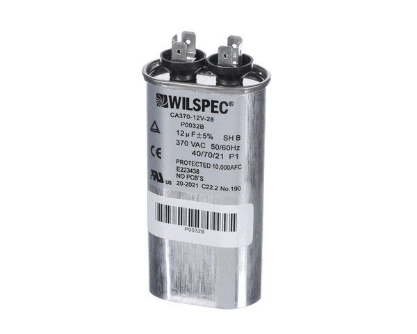 AAON P0032B CAP RUN 12.5MFD 370V (AAONP0032B) Each