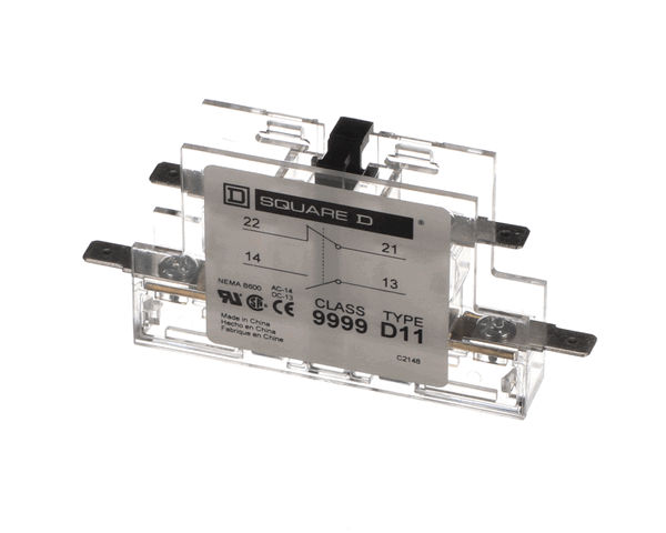 AAON R08720 AUXILIARY CONTACT 1 N/O 1 N/C (AAONR08720) Each