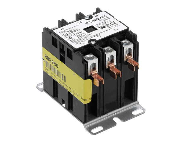 AAON R88980 3-POLE 40A 24V CONTACTOR (AAONR88980) Each
