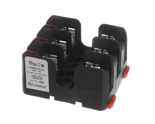 AAON V27090 BLOCK FUSE 3P/30A/600V CL J PG (AAONV27090) Each