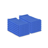Hospeco® Huck Cotton Cleaning Towels 16x26 Blue, 120/Case (HOSABSBNT-BLUE-CS) Case of 120