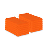Hospeco® Huck Cotton Cleaning Towels 16x26 Orange, 120/Case (HOSABSBNT-ORNG-CS) Case of 120