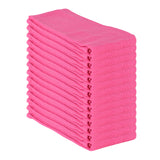 Hospeco® Huck Cotton Cleaning Towels 16x26 Pink, 120/Case (HOSABSBNT-PINK-CS) Case of 120