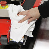 Hospeco® Huck Cotton Cleaning Towels 16x26 White, 120/Case (HOSABSBNT-WHITE-CS) Case of 120