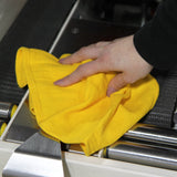 Hospeco® Huck Cotton Cleaning Towels 16x26 Yellow, 120/Case (HOSABSBNT-YELW-CS) Case of 120
