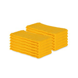 Hospeco® Huck Cotton Cleaning Towels 16x26 Yellow, 120/Case (HOSABSBNT-YELW-CS) Case of 120