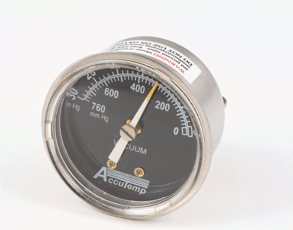 AccuTemp At0H-2614-1 Vacuum Gage (ACCAT0H-2614-1) Each
